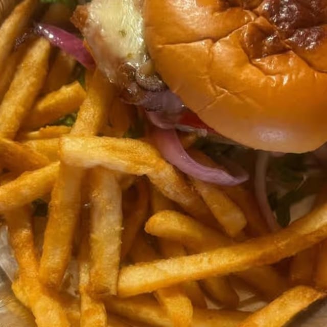 LRC Cajun Chicken Sandwich.