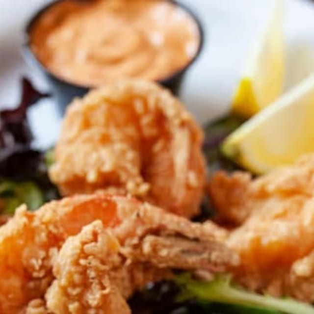 Fried Jumbo Shrimp.